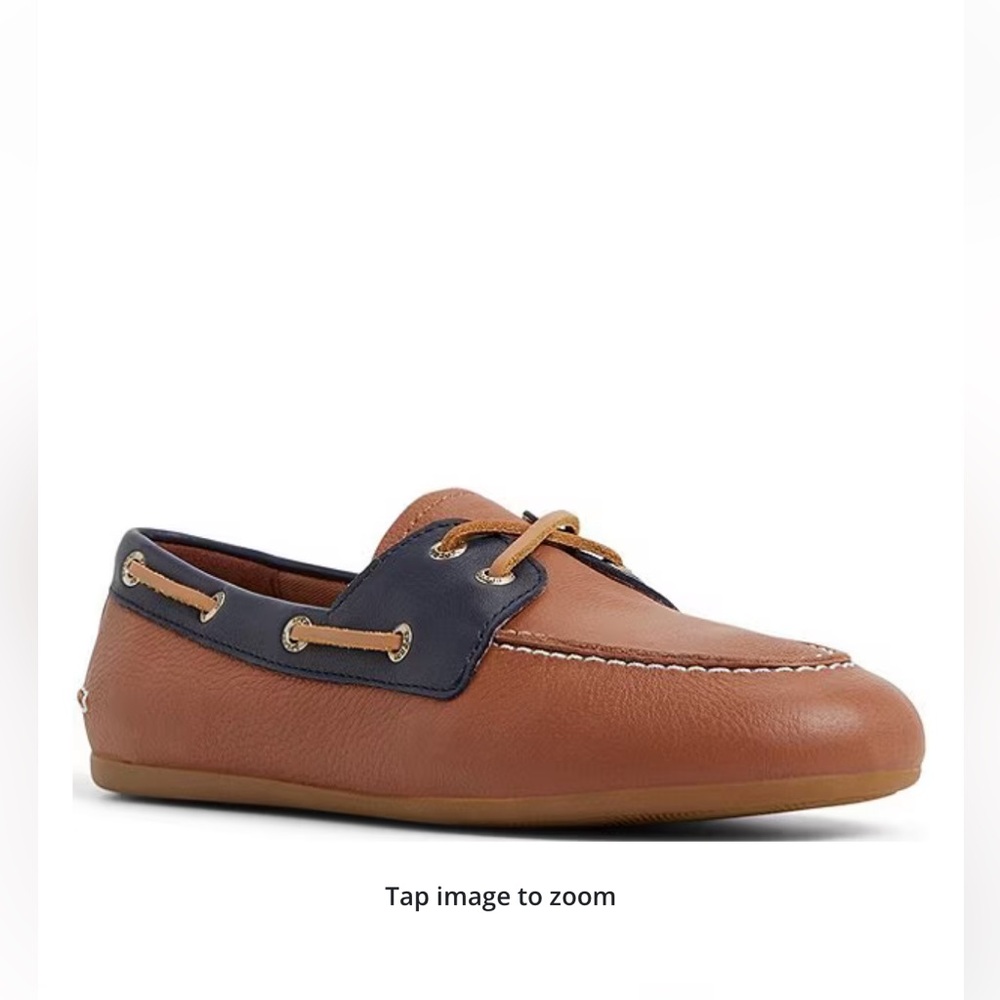 Sperry Women's Slim Boat Colorblock Leather Boat Shoes 8 NWT
